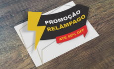 Adesivo para Vitrine Relâmpago