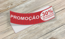 Adesivo para Vitrine Retângulo